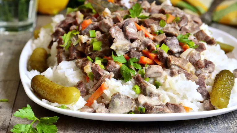 Stroganoff de vita a la Jamie Oliver