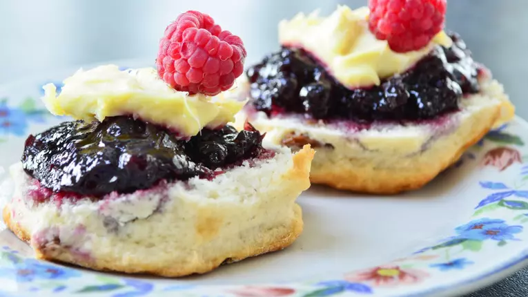 Prajiturele cu zmeura