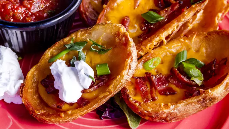 Cartofi cu bacon si smantana