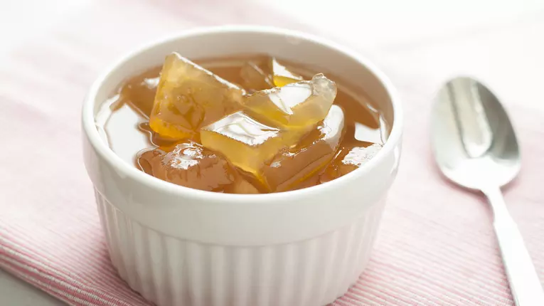 Dulceata din coaja de pepene rosu