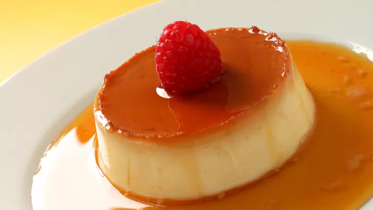 Flan de lapte cu caramel
