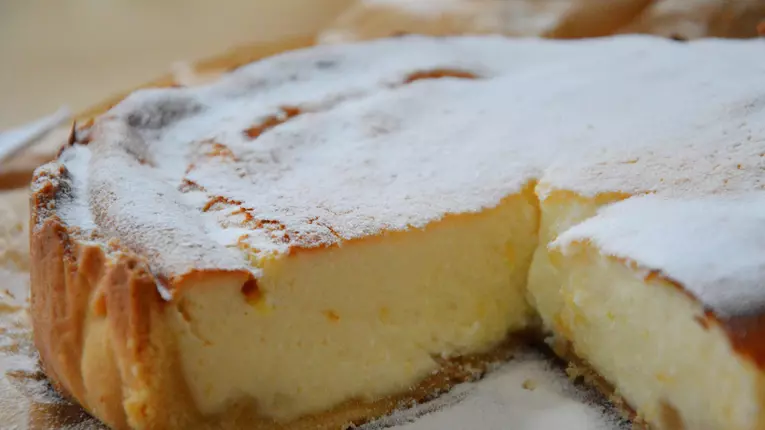 Cheesecake clasic pufos