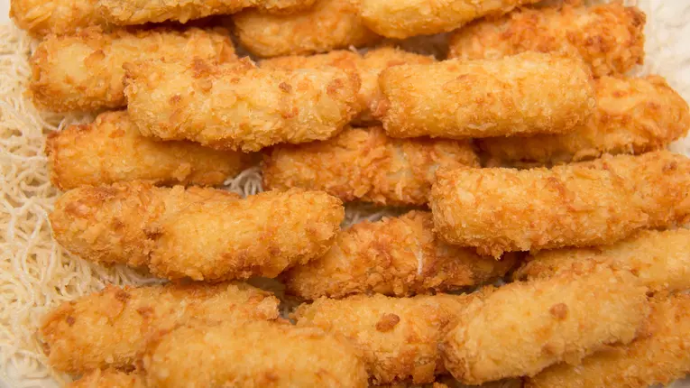 Fish fingers de casa