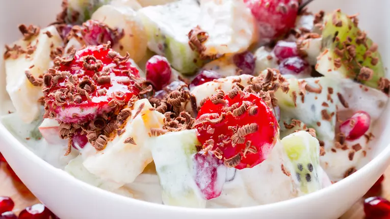 Salata de fructe cu mascarpone