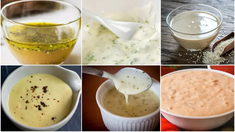6 dressinguri delicioase de salata, pe care trebuie sa le incerci