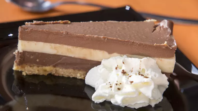 Cheesecake de ciocolata in 3 culori