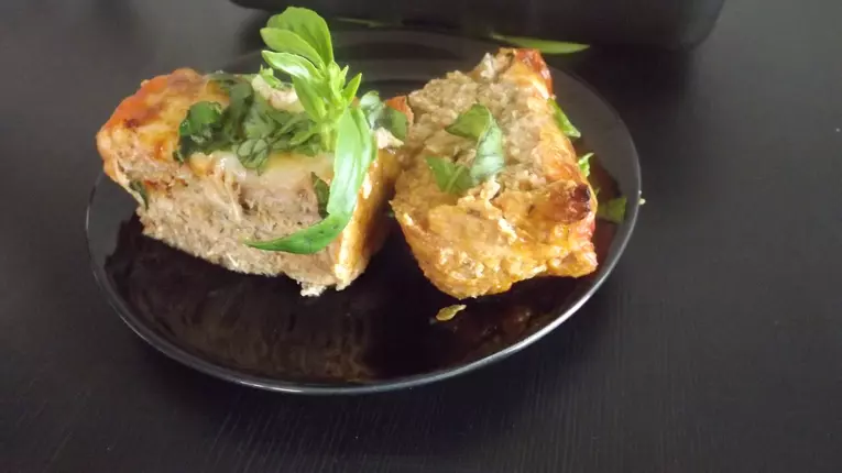 Drob de pui cu crusta de cascaval