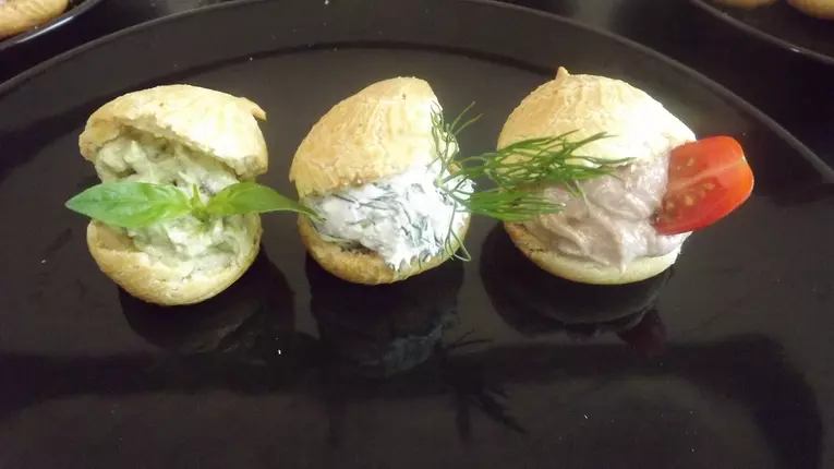 Eclere aperitiv – 3 retete