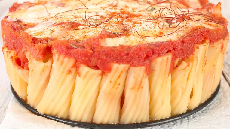 Tort de paste penne Margherita