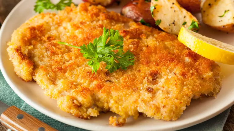 Snitele de pui la cuptor