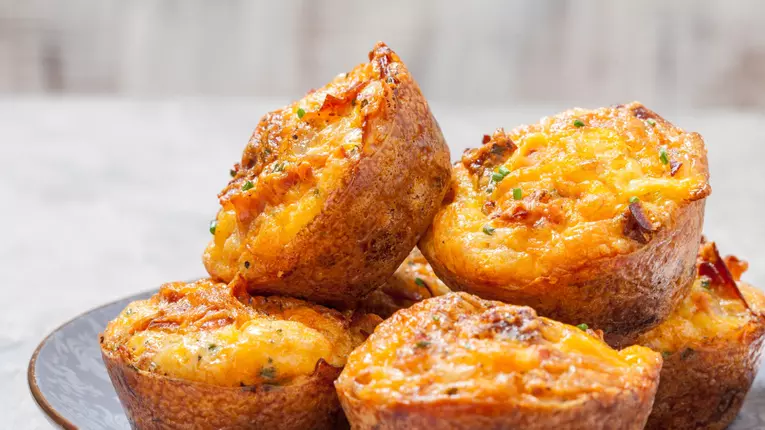 Briose de cartofi cu cascaval