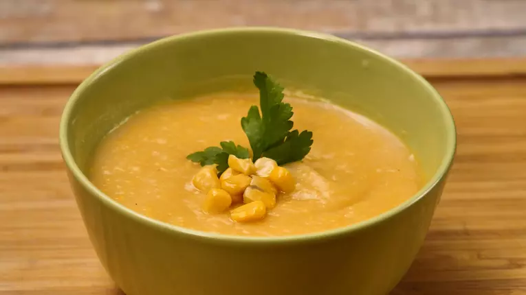 Supa-crema de porumb