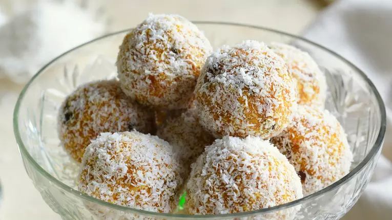 Trufe cu morcov tavalite prin cocos