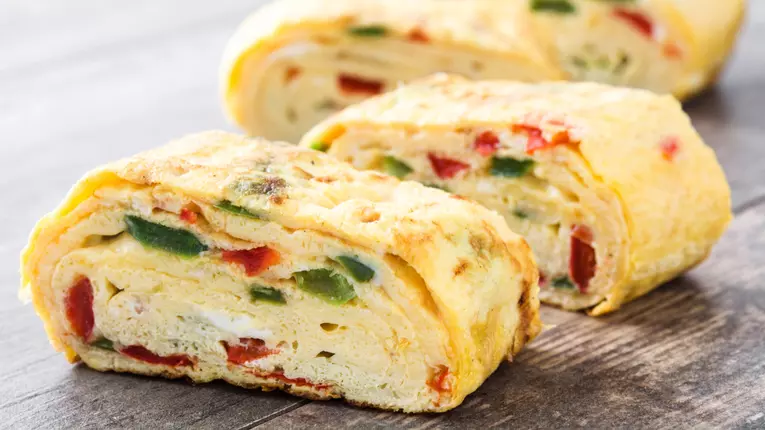 Rulada de ou cu legume