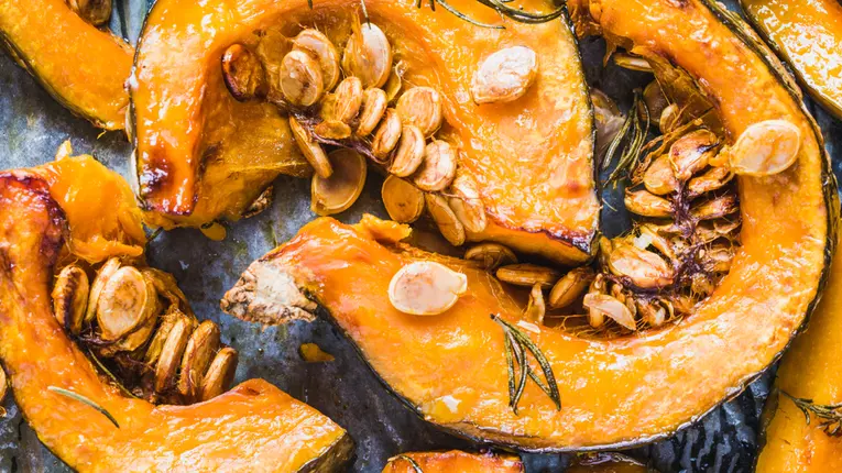 Dovleac la cuptor cu scortisoara