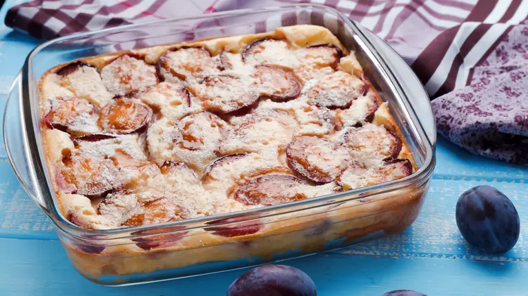 Clafoutis cu prune