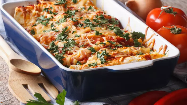 Cannelloni cu carne de pui