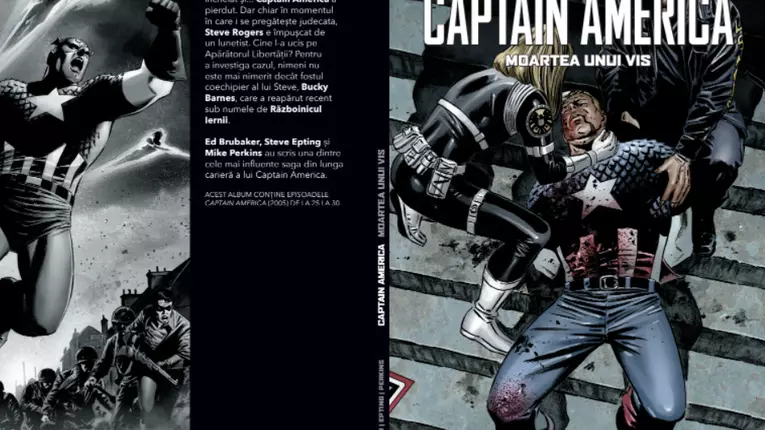 Captain America: Moartea unui vis – O nouă revistă Marvel în România