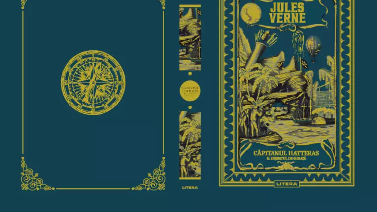 Aventura continuă cu „Căpitanul Hatteras. Deșertul de gheață”, colecția Jules Verne