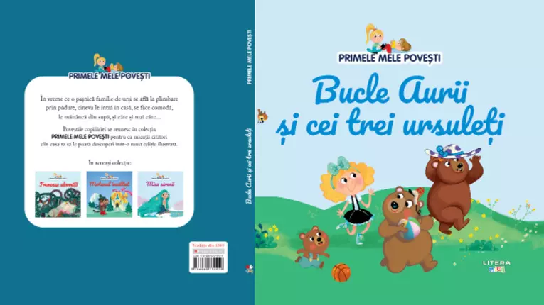 Bucle Aurii și cei trei ursuleți – Noul număr din colecția Primele mele povești