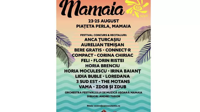 Vineri începe Festivalul Național de Muzică Ușoară Mamaia, ediția 61 
