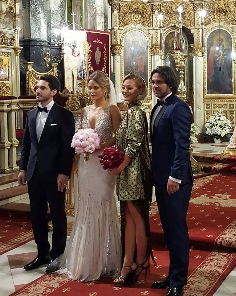Oana Matache la nunta