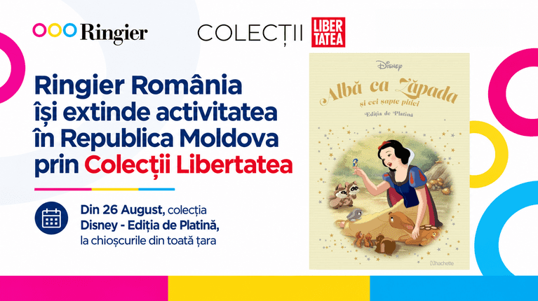 Ringier România își extinde activitatea în Republica Moldova și lansează colecția Disney - Ediția de Platină