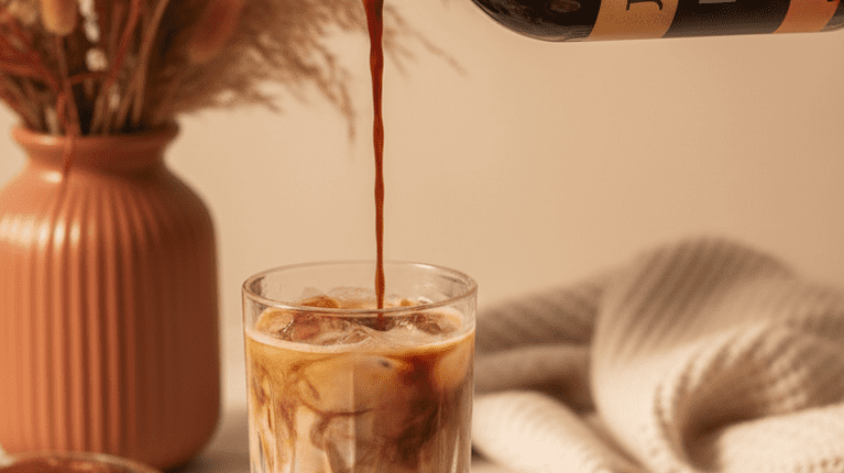 Estetica toamnei într-o ceașcă: latte-uri calde, băuturi în straturi și deserturi cu Jacobs Espresso Concentrate