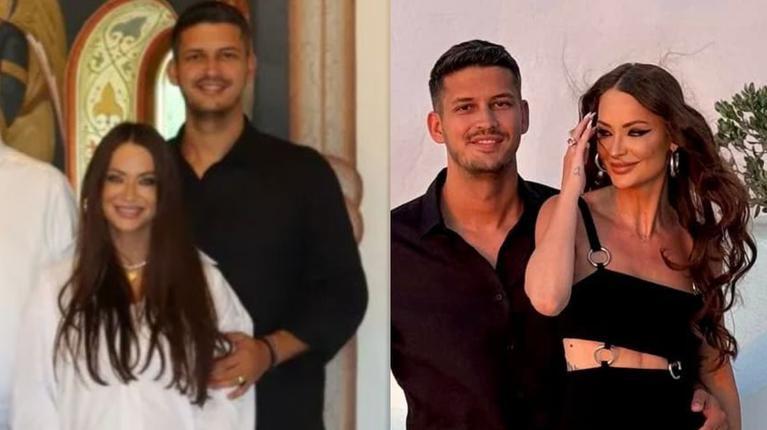 Fiul lui Adrian Năstase și soția sa, ceartă monstru în plină stradă. Corina, surprinsă plângând cu bebelușul în cărucior. Cum au fost fotografiați