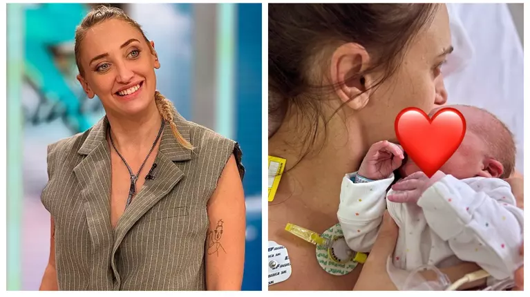 Ilona Brezoianu, primele imagini cu bebelușul: „Am făcut livrarea”