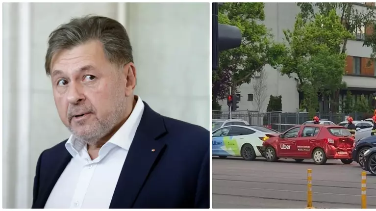 Reacția lui Alexandru Rafila, după ce a provocat un accident în București