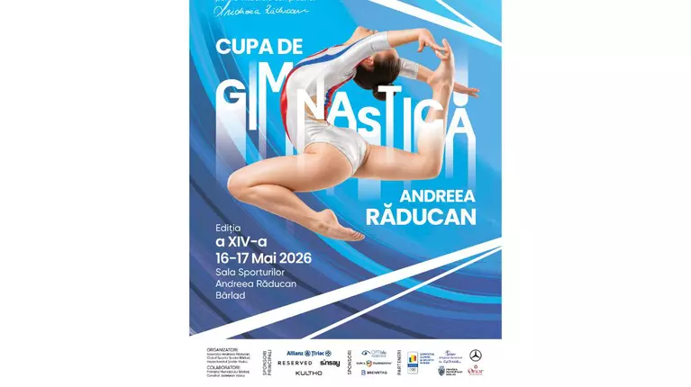 Cupa de Gimnastică Andreea Răducan Ediția a 14-a, Bârlad, 16-17 Mai 2026