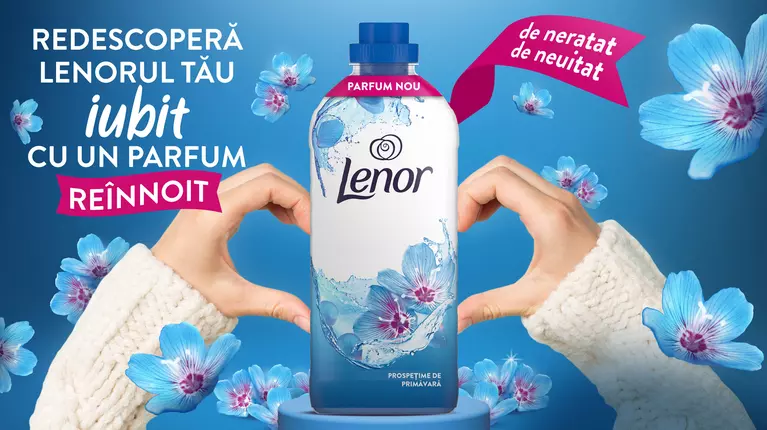 Prospețimea care te învăluie: noul Lenor și povestea lui