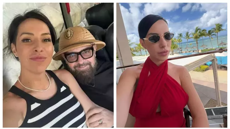 Imagini rare cu Ana Maria Șerban. Fiica lui Cristian Popescu Piedone, în costum de baie, pe litoral