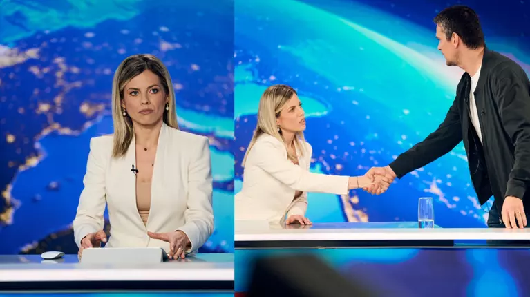 Roxana Hulpe debutează ca actriță în serialul „Trafic”. Știrista a spus cum a fost să lucreze cu Anghel Damian și Tudor Chirilă: „A fost o surpriză” / Exclusiv