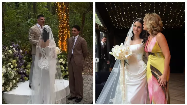 Imagini spectaluoase de la nunta Sarei, fiica Adinei Buzatu. Andra, printre invitații speciali