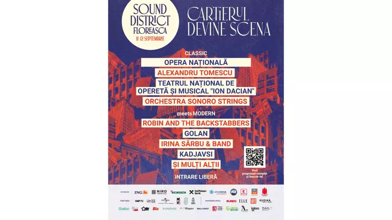 Peste 400 de artiști și 40 de concerte transformă Floreasca într-o scenă urbană pe 11 și 12 septembrie