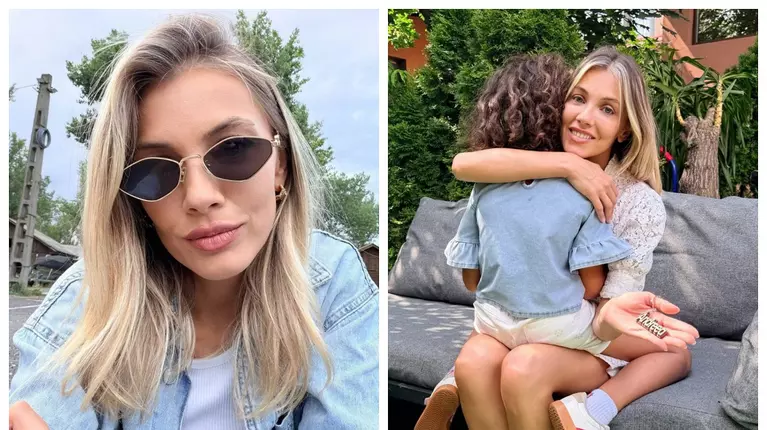 Andreea Ibacka, detalii din viața de familie după separarea de Cabral. Cererea amuzantă pe care i-a făcut-o fiica ei, Namiko. "Mami, te rog frumos..."