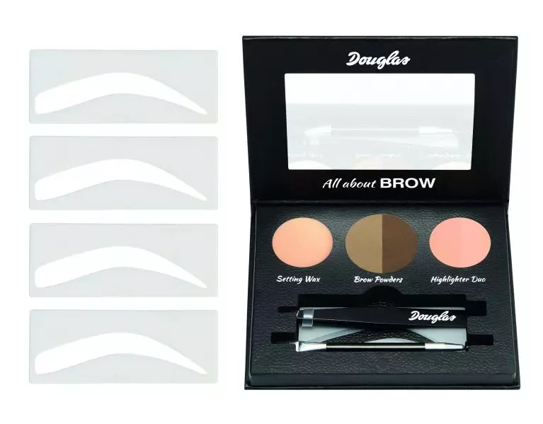 Kit pentru sprâncene, Douglas, All About Brow, 69 lei
