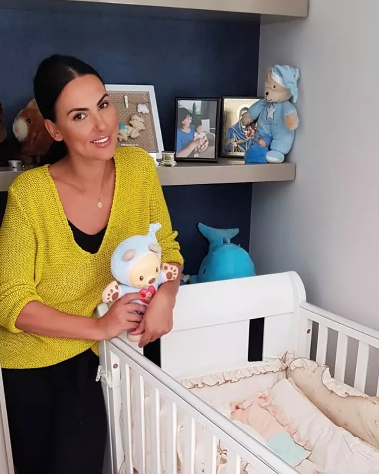 Lavinia Parva dupa ce a nascut 2