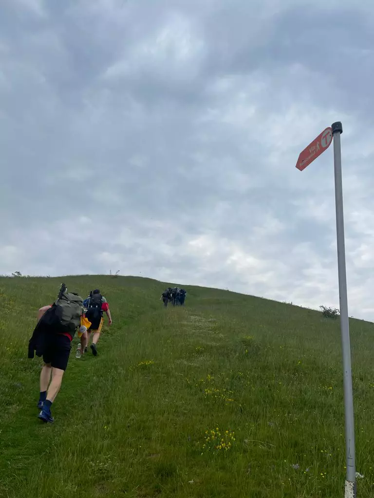 Loredana Iordache, de la pupitrul știrilor în vârf de munte