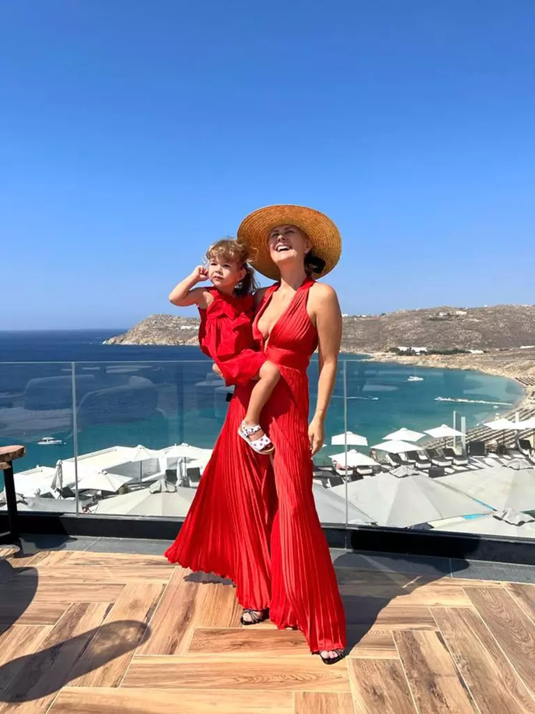 Alessandra Stoicescu vacanță Mykonos