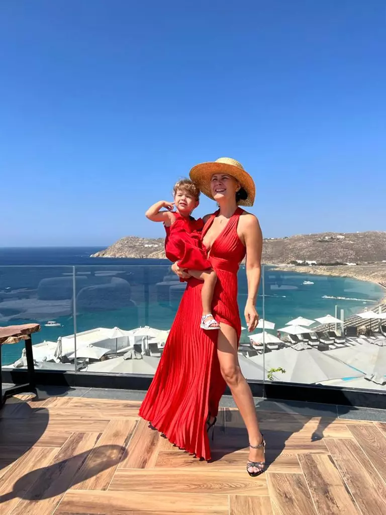 Alessandra Stoicescu vacanță Mykonos