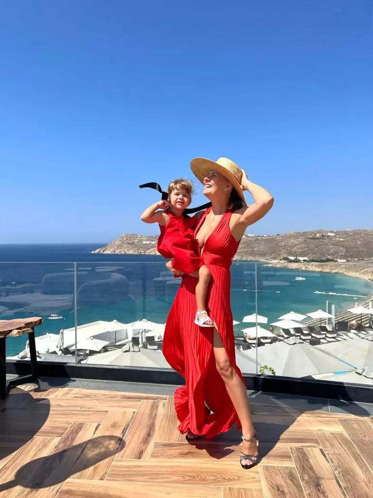 Alessandra Stoicescu vacanță Mykonos