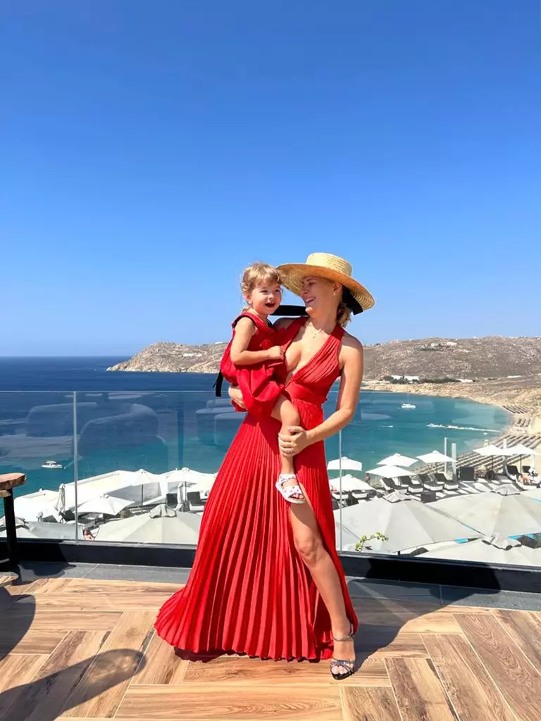 Alessandra Stoicescu vacanță Mykonos