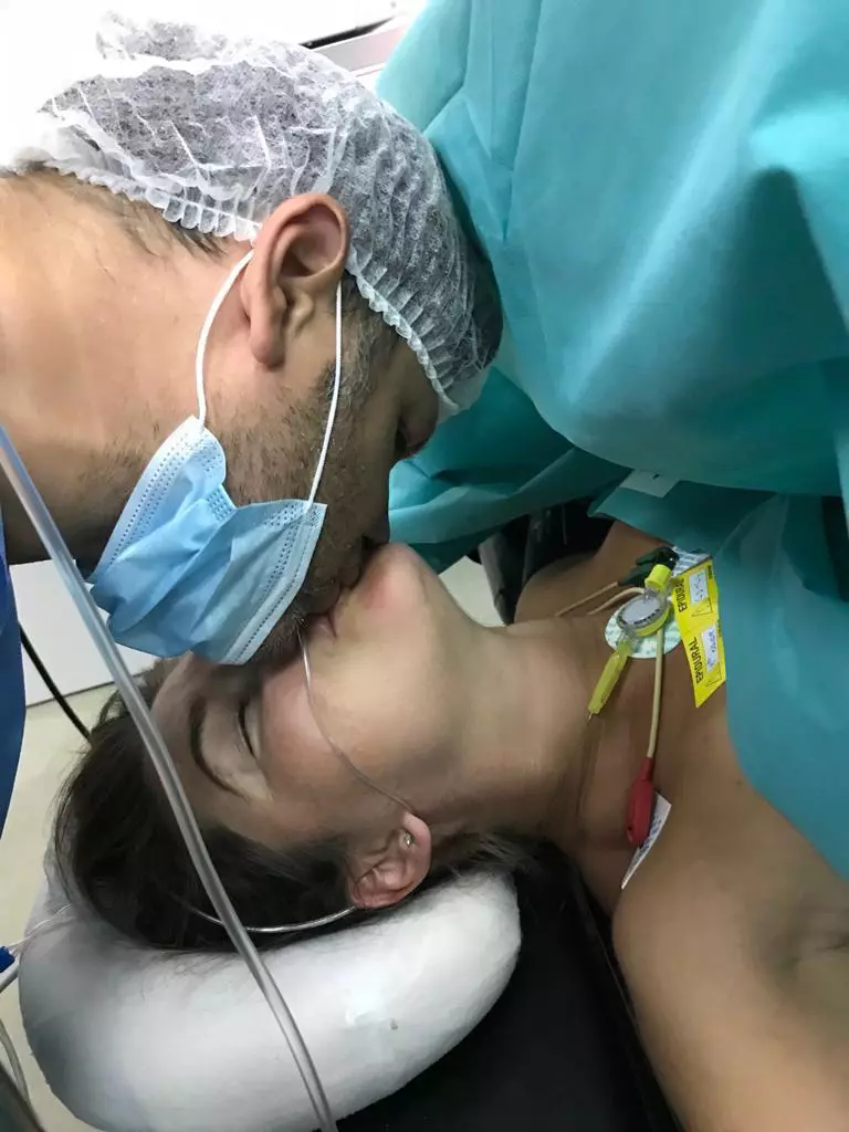 Alina Pușcaș a născut recent o fetiță, Iris. Cuplul mai are doi copii