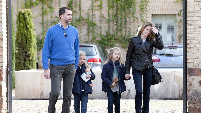 Prințul Felipe, în vacanță cu familia
