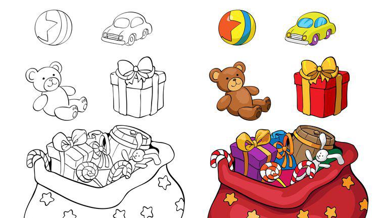 Planșe De Colorat Pentru Crăciun Revista Baby Pentru Părinti și