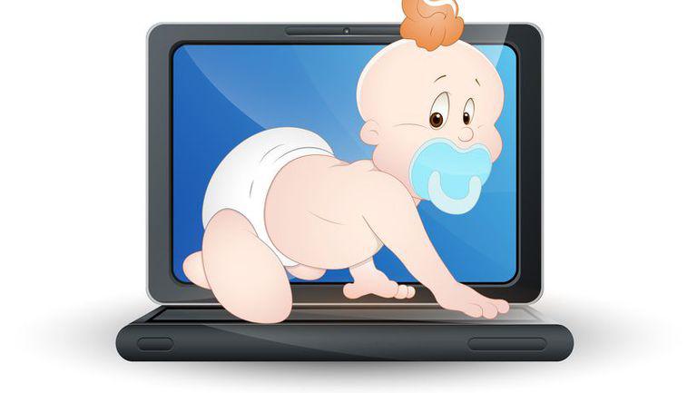Un bebeluș a devenit viral pe internet datorită podoabei capilare uimitoare