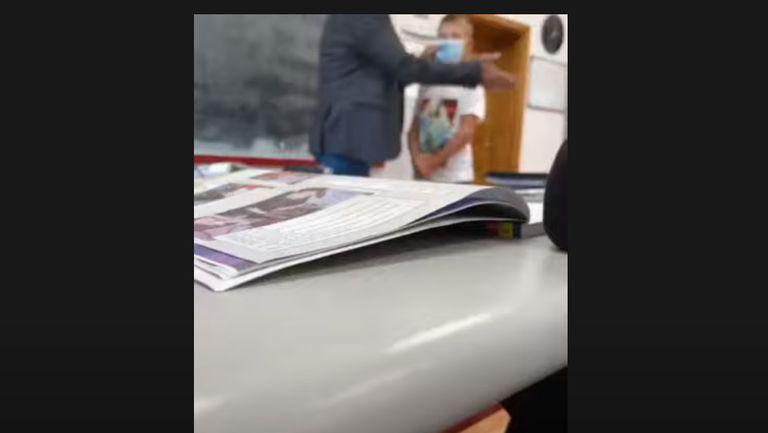 VIDEO Suceava: Un elev a fost pălmuit de profesor în fața clasei